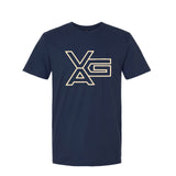 95th Anniversary Retro Logo T-Shirt - VAG Logo (1962–63) Blue