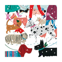 Snowy Paws Holiday Cards - Set of 8