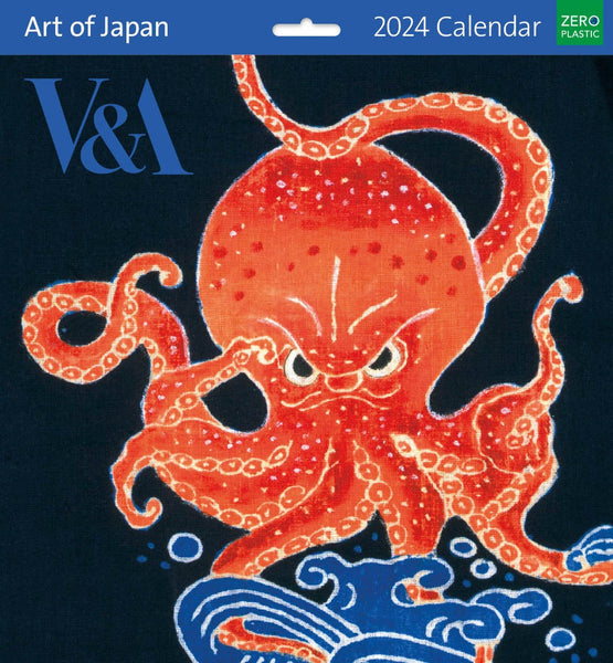 V&A Art of Japan 2024 Wall Calendar