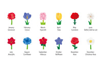 Flowers 2024 Desk Calendar