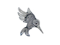 Hummingbird in Flight Brooch