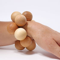 Beads Grasping Toy - Natural