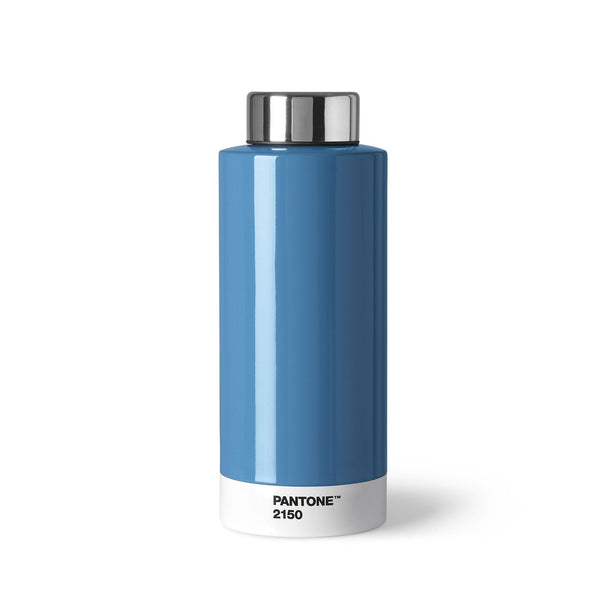 Pantone Thermo Steel Drinking Bottle - Blue 2150