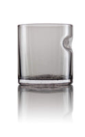 Tundra Drinking Glass 3.5" - Smoke Grey