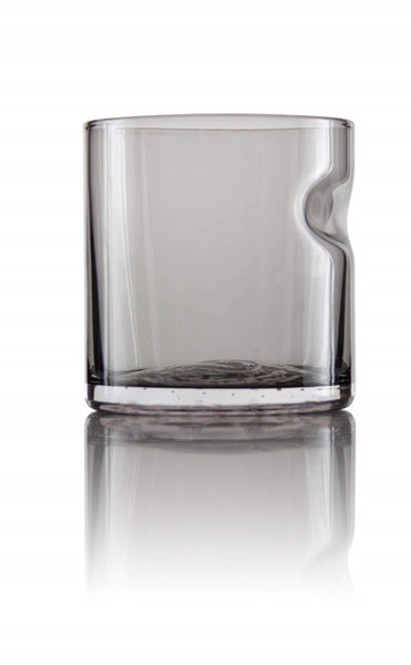 Tundra Drinking Glass 3.5" - Smoke Grey