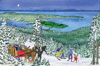 Hilary Morris: Dashing Through the Snow Holiday Card