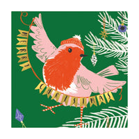 Rocking Robin Holiday Cards - Set of 8