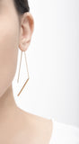 Jagged Hoop Earrings