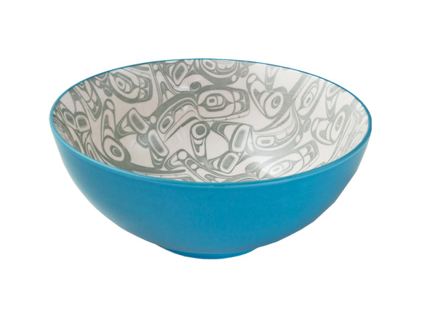 Kelly Robinson Large Porcelain Bowl - Orca