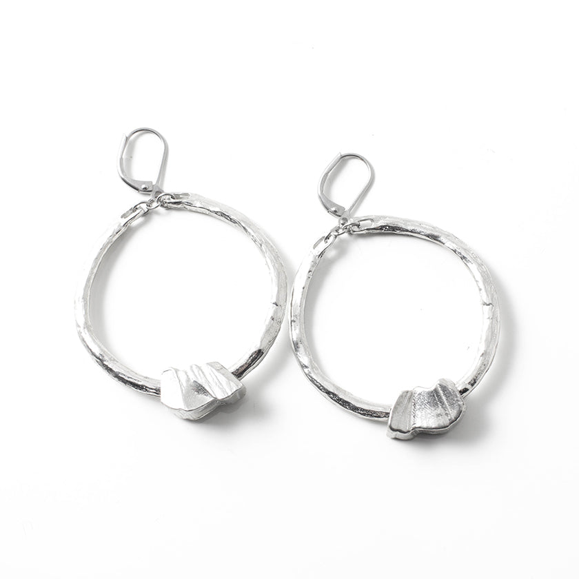 Portofino Earrings Pewter