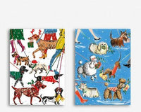 Christmas Walkies Holiday Cards - Set of 16