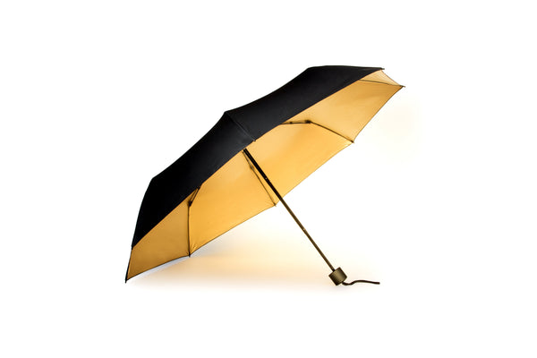 Black & Gold Umbrella