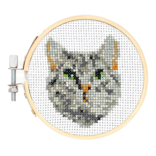 Cat Embroidery Kit