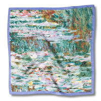 Monet Bridge and Water Lilies Neckerchief