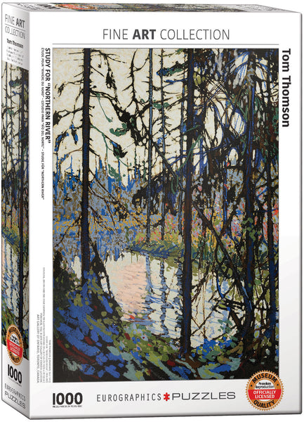 Tom Thomson: Study for Northern River Puzzle