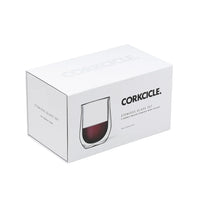 Stemless Double-walled Glass Set of 2 - Clear