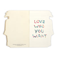 Christian Lacroix Love Who You Want Notebook