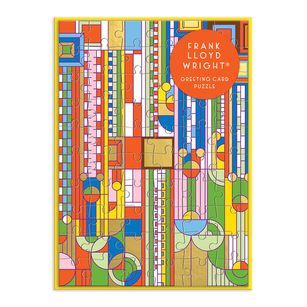 Frank Lloyd Wright Saguaro Forms & Cactus Flowers Card Puzzle
