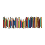 Frank Lloyd Wright Colored Pencils Shaped Panoramic Puzzle