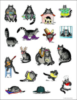 B. Kliban’s Cat Stickers Sticker Book