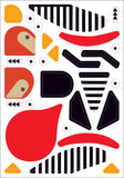 Charley Harper's Sticky Birds: An Animal Sticker Kit