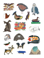 Inuit Art Sticker Book