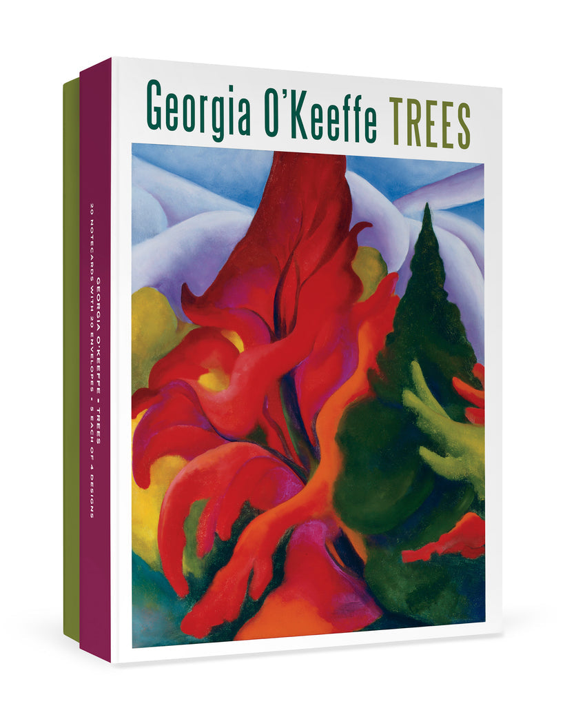 注目ブランド Georgia O'Keeffe: Trees Boxed Cards – Vancouver Art Gallery 洋書