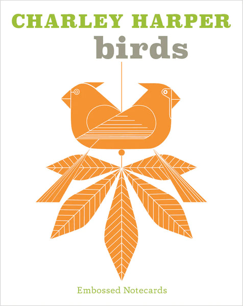 Charley Harper: Birds Embossed Boxed Cards