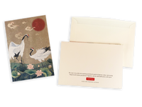 Japanese Cranes Notecards