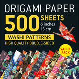 Origami Paper Japanese Washi Patterns 500 Sheets