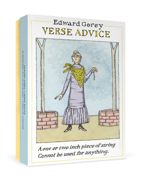 Edward Gorey: Verse Advice Boxed Cards