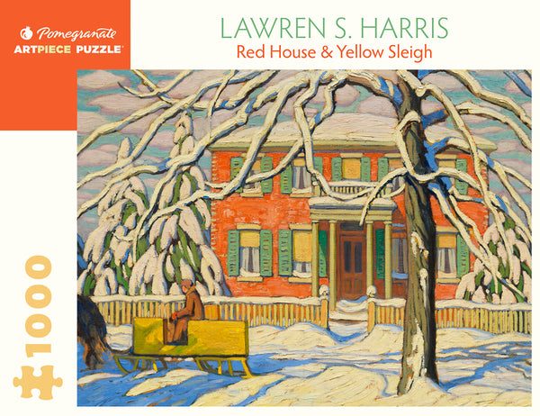 Lawren S. Harris: Red House and Yellow Sleigh Puzzle
