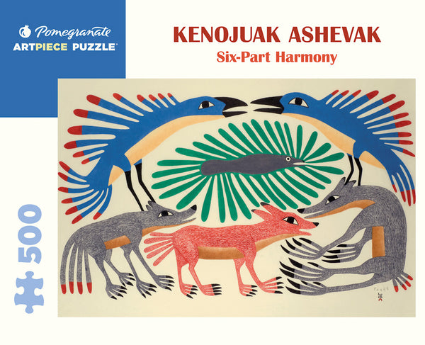 Kenojuak Ashevak: Six-Part Harmony Puzzle