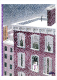 Charles Addams: Brownstone Snowman Holiday Cards - Set of 12