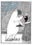 Edward Gorey: The Great Veiled Bear Holiday Cards - Set of 12
