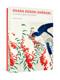 Ohara Koson (Shōson): Flycatchers in Snow Holiday Cards - Set of 12