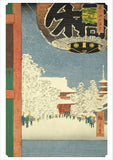 Hiroshige: Scenes of Winter Holiday Cards - Set of 20
