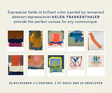 Helen Frankenthaler Notes: 20 Notecards