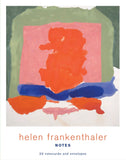 Helen Frankenthaler Notes: 20 Notecards