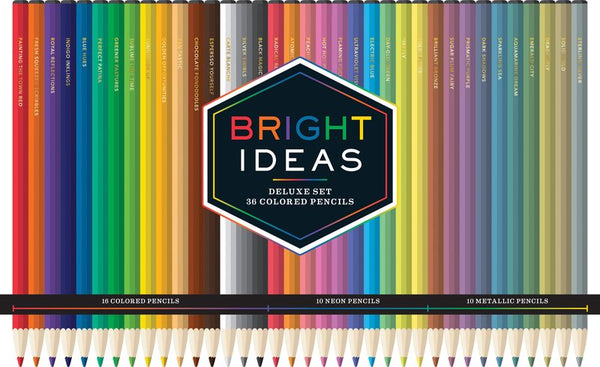 Bright Ideas Deluxe Coloured Pencil Set