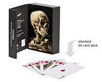 Head of a Skeleton Playing Cards