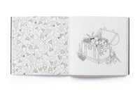 Miniature Enchanted Forest Colouring Book