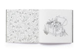 Miniature Enchanted Forest Colouring Book
