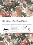 Floral Engravings Gift & Creative Paper