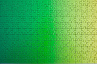 Gradient Puzzle - Green/Yellow