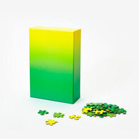 Gradient Puzzle - Green/Yellow