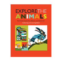 Explore the Animals Colouring Book
