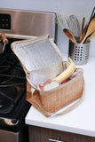 Wicker Lunch Box