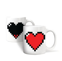 Pixel Heart Morph Mug