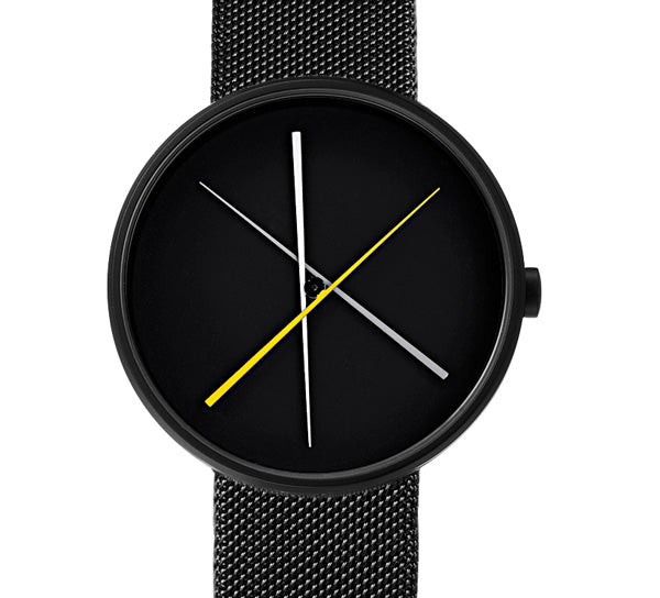 Crossover Watch - Black Mesh Band